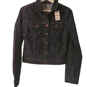 Mavi Size Small (27) Cotton Denim Cropped Jacket